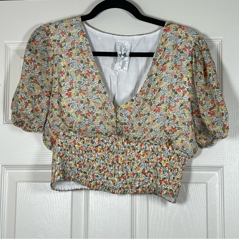 Sadie & Sage Floral Blouse - Multicolor